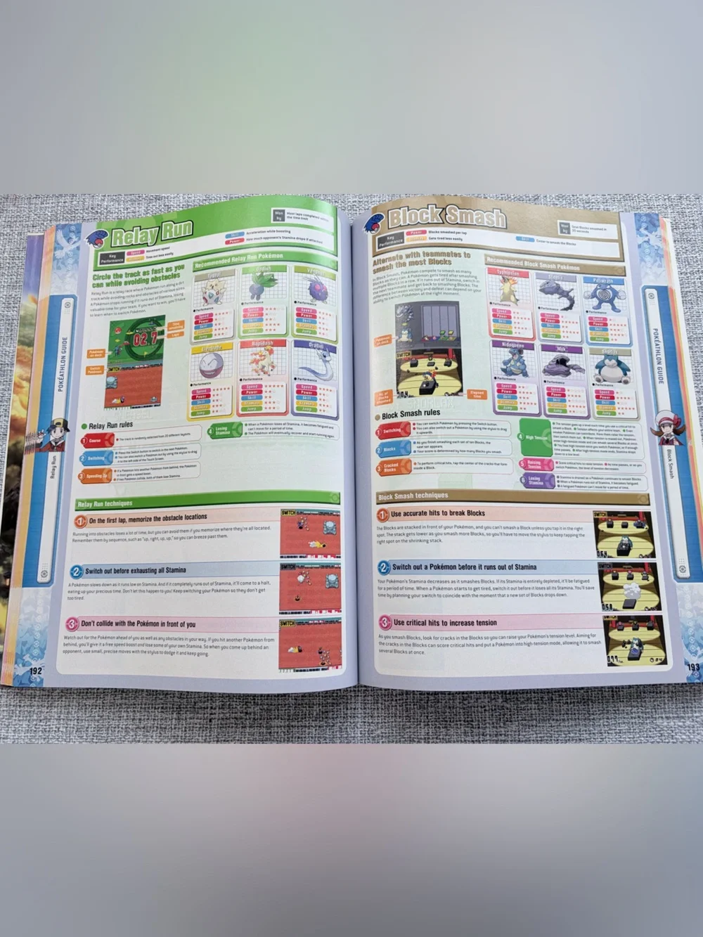 Pokéman HeartGold & SoulSilver Vol 1 Official Guidebook & Sinnoh Handbook Bundle